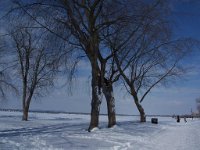 Promenade au fort de Chambly par un beau soleil.